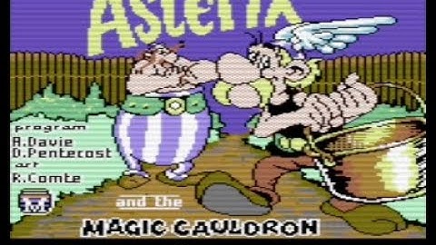 Review: Asterix and the Magic Cauldron (Commodore 64)