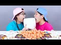 Giant Marshmallow Dessert Mukbang By DONA Indonesia 