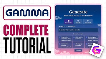 How to Use Gamma AI (Full Tutorial for Presentations, Websites & More)