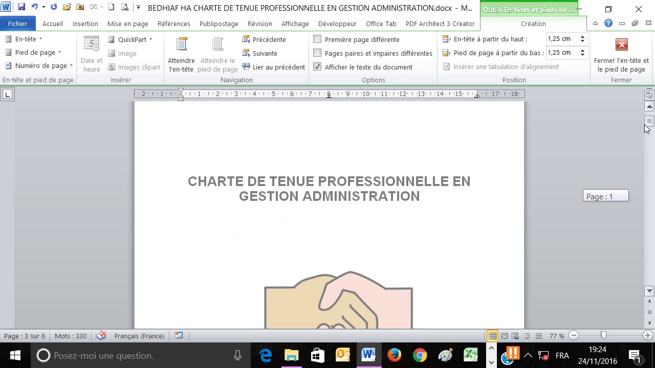 WORD 2010 PAGINER UN DOSSIER YouTube