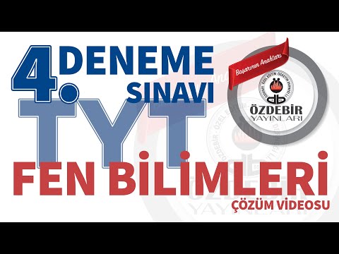 Şubat 2024 - YKS 4. Deneme Sınavı TYT FEN BİLİMLERİ Çözüm Videoları