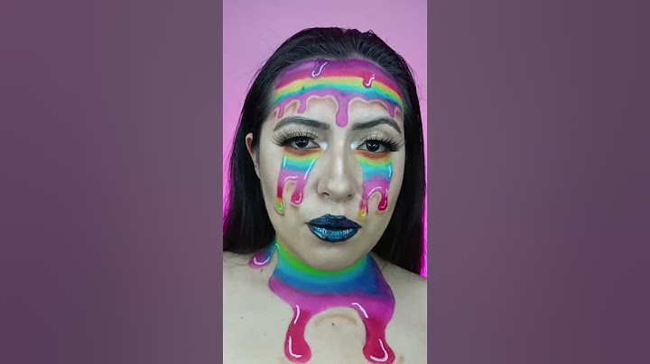 🏳️‍🌈... Quédate hasta el final 🏳️‍🌈 #maquillaje #makeup #maquillajeartístico