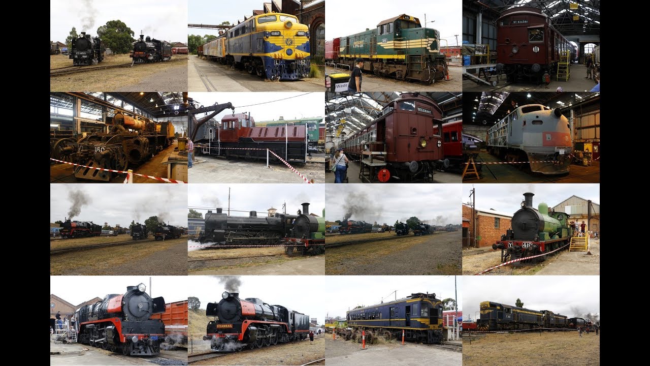 Steamrail Victoria Newport Workshops Open Day- Sunday 11th March 2018 ...