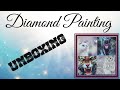 Unboxing - Diamond Painting - Vier Bilder von Tedi