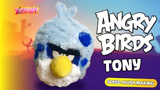 Reskinning A Duplicate Terence Plush into Tony! | Speed Plush Making / TFA Tutorials