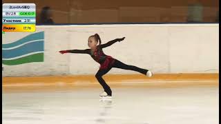 Александра ЛОМАКОВА, 1 юношеский разряд. 2 место #figureskating #sportkinds #урал #фигуристка