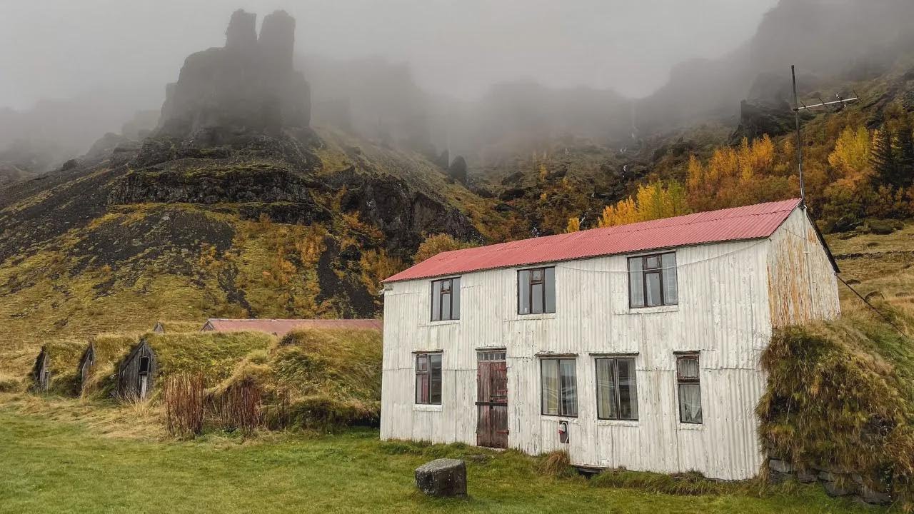 La casa de pasto abandonada de un hombre de 101 años en Islandia ¡Patrimonio de la UNESCO!