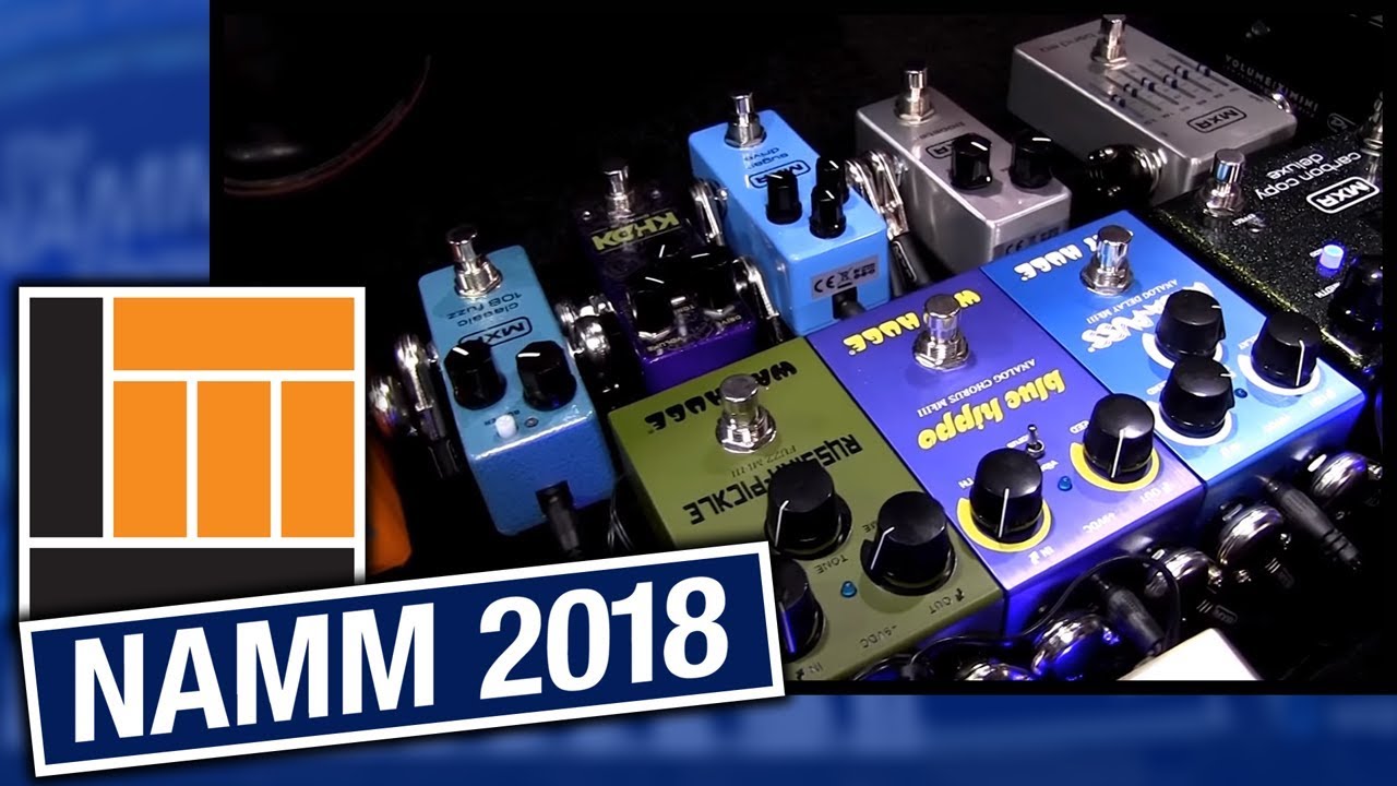 L&M @ NAMM 2018: Dunlop, MXR & Way Huge Guitar Pedals
