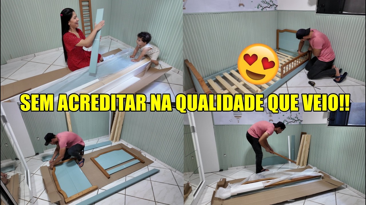 COMEÇAMOS A MONTAGEM!| Juliane Jocoski