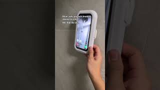 Waterproof Shower Phone Holder – 360° Rotating Wall Mount for Smartphones