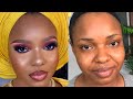MAKEUP AND GELE TRANSFORMATION TUTORIAL