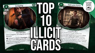 The Top 10 NonWeapon Illicit Cards (ARKHAM HORROR: THE CARD GAME)