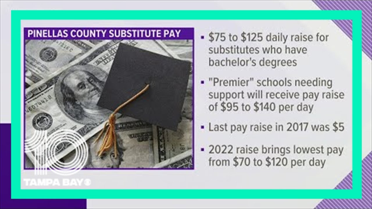 Pinellas County schools voted to approve pay raise for substitute teachers YouTube