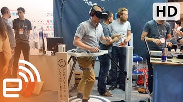 Cyberith Virtualizer at TGS 2014 | Engadget