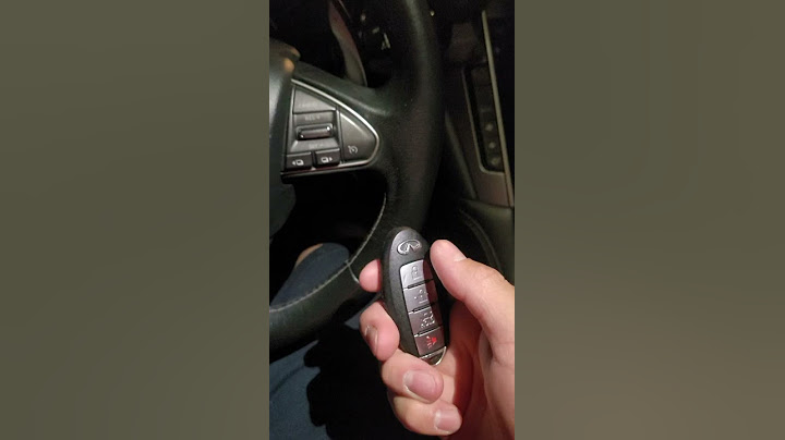key fob buttons not working after replacing the battery quick fix infiniti Q50s.
