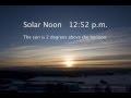 Winter solstice in the arctic fairbanks alaska timelapse