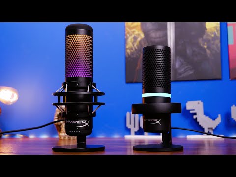 HyperX Quadcast vs HyperX Duocast with mic test comparison and features