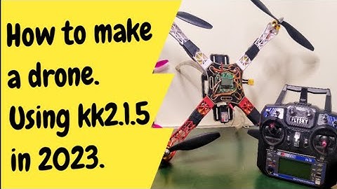 how to make a drone using kk2.1.5 ( part 1 ) #dronemaking