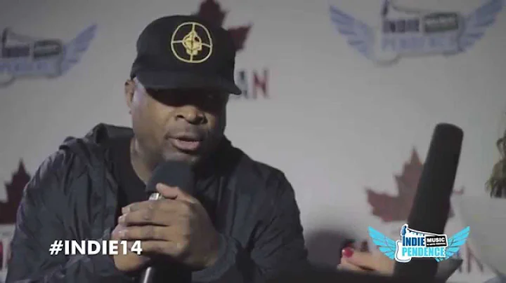Chuck D backstage @ Indiependence 2014