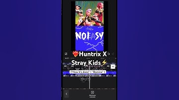 Thumbnail of ❤️‍🔥HUNTRIX x STRAY KIDS!   #kpopdemonhunters #straykids #domino #howitsdone #noeasy #remix