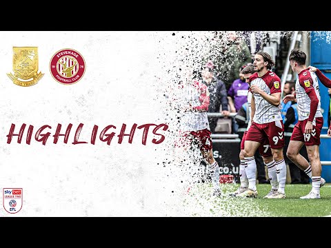 Northampton Stevenage Goals And Highlights