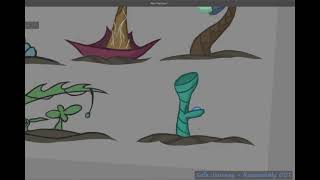 Style Test   Alien Plants Speedart