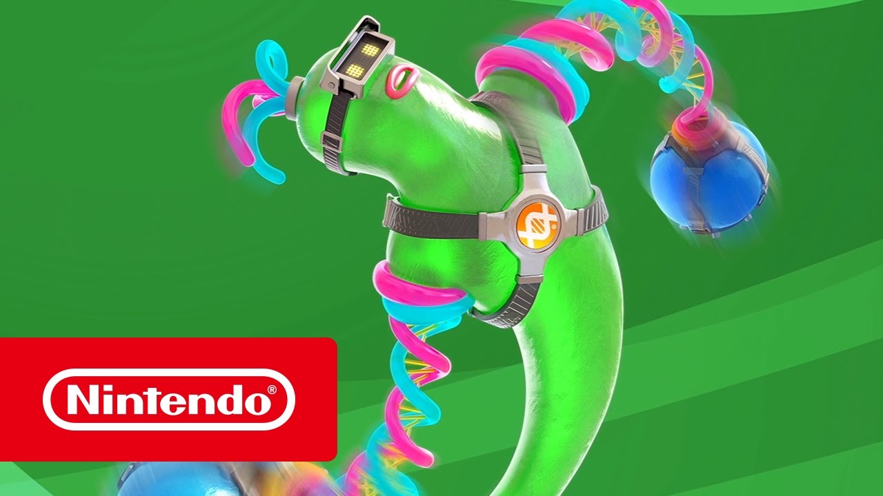 [Switch] Bande-annonce de Helix, nouveau personnage qui rejoint le casting de ARMS !