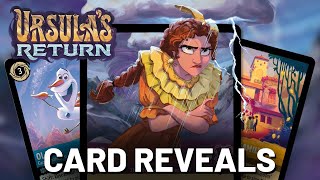 URSULA'S RETURN New Card Reveals | Madrigal, Sing Together, Shift Discard and Lorcana News!