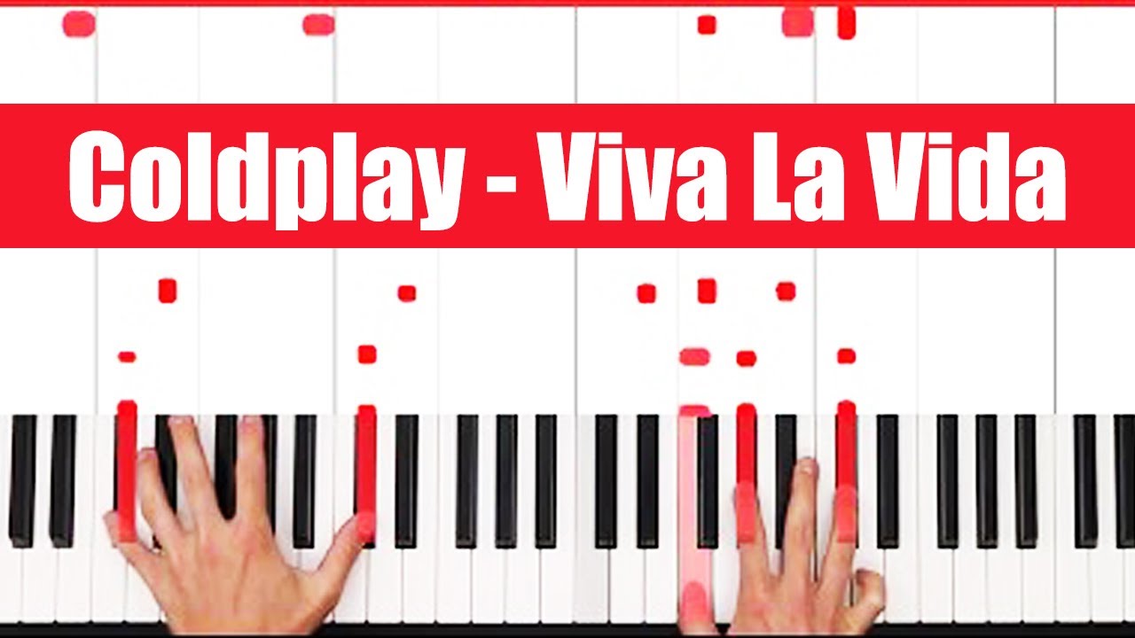 Viva La Vida Coldplay Piano Full Song - YouTube