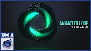 Animated Loop Cinema 4D  Tutorial
