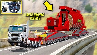 Gokil Truck SCania P Jemping Overload - Euro truck simulator 2