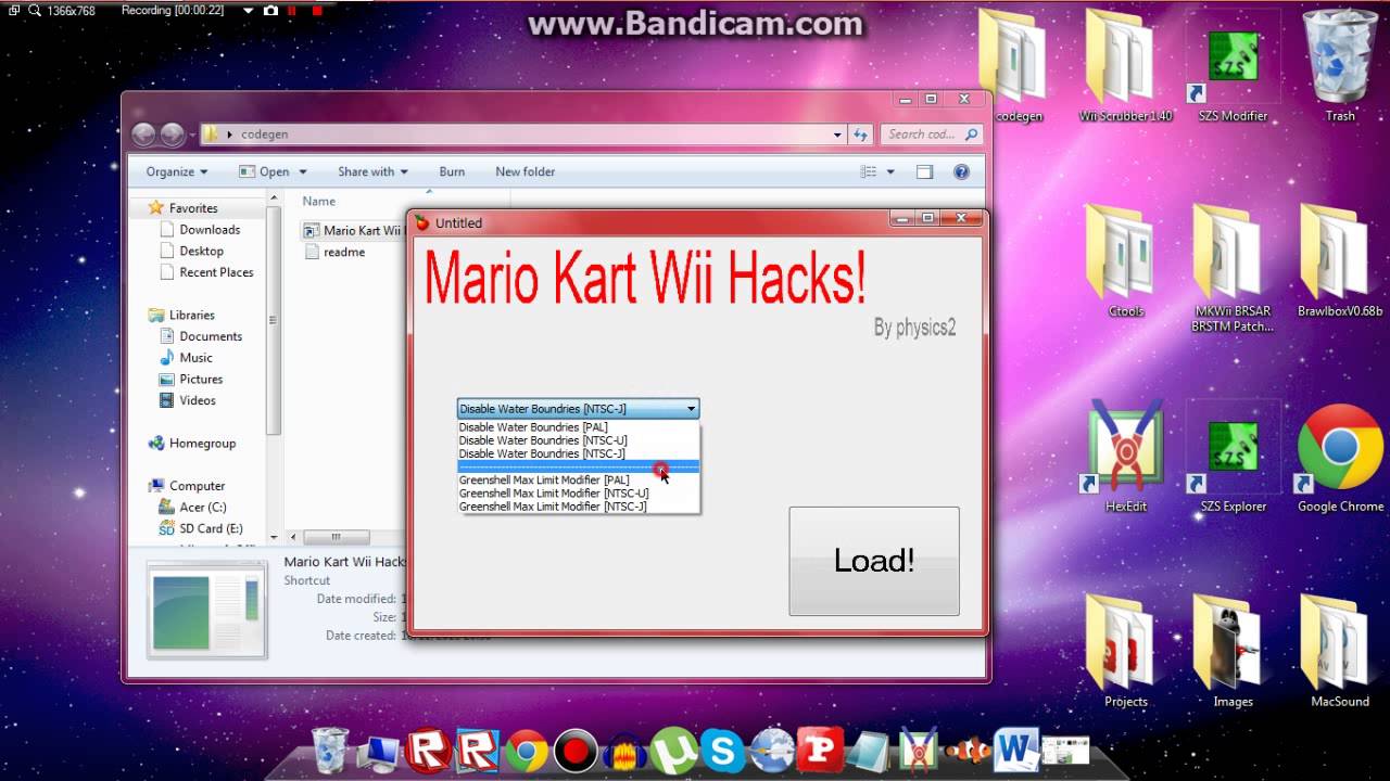 Mario Kart Wii Code Generator by physics2 YouTube