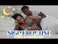 OUR NIGHT TIME ROUTINE WITH A NEWBORN!