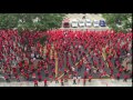 Staff and drivers at ComfortDelGro National Day Observance Ceremony