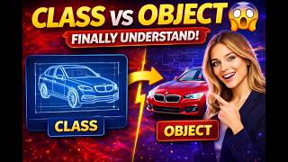 Classes vs Objects Explained in 5 Minutes 🚀 | OOP Basics for Interviews