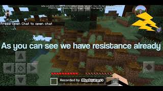 Trying Baby Mode Addon on MCPE! screenshot 2