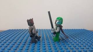 Maul VS Mando (My First Stop Motion In The Channel)