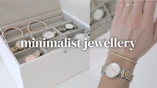 My MINIMALIST Jewellery Collection 2024 + Declutter With Me!