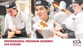 #LifeAtICCA: Crafting Culinary Dreams: Aya Houri's Journey Through Professional Patisserie Program