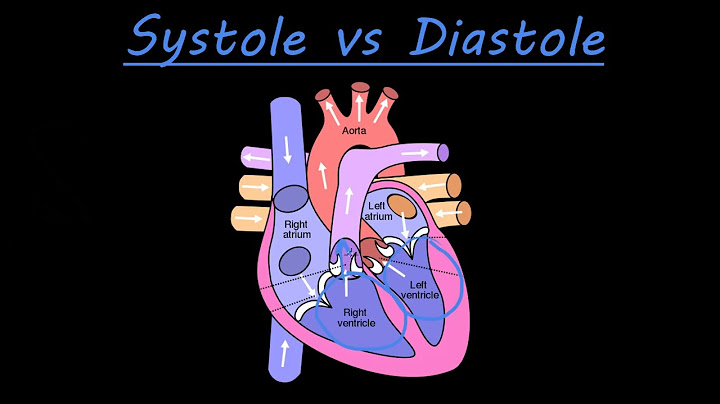 Wie nennt man den Unterschied zwischen Systole und Diastole?