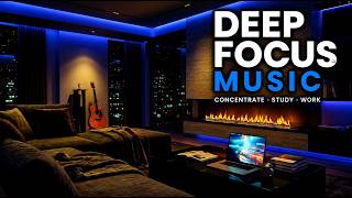 Quiet Room Deep Work Music | Unlock Your Peak Focus and Get More Done Without Distractions