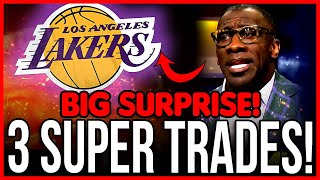 BIG ANNOUNCEMENT! 3 NBA STAR TRADED THO THE LAKERS! A BIG DEAL! TODAY'S LAKERS NEWS