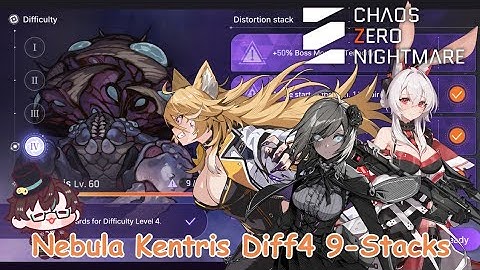 [CZN] Beating Nebula Distortion Kentris Diff4 9-Stacks w/Magna, Renoa, Selena