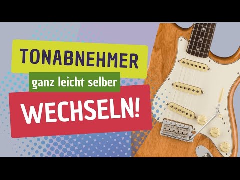 Video: So Installieren Sie Einen Tonabnehmer An Einer Gitarre