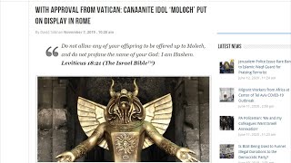 Vatican Approves Moloch Statue in Rome!