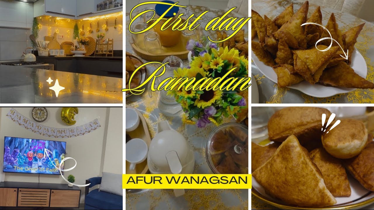 First day of Ramadan / afur wanaagsan