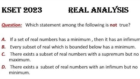 SOLUTIONS ◆◆ KSET 2023◆◆ MATHEMATICAL SCIENCE