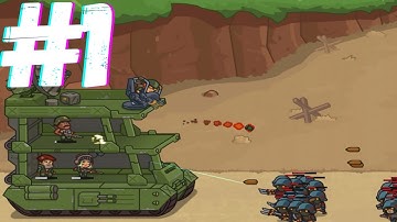 Modern War Defense - Gameplay Walkthrough Tutorial Part #1 (iOS, Android)