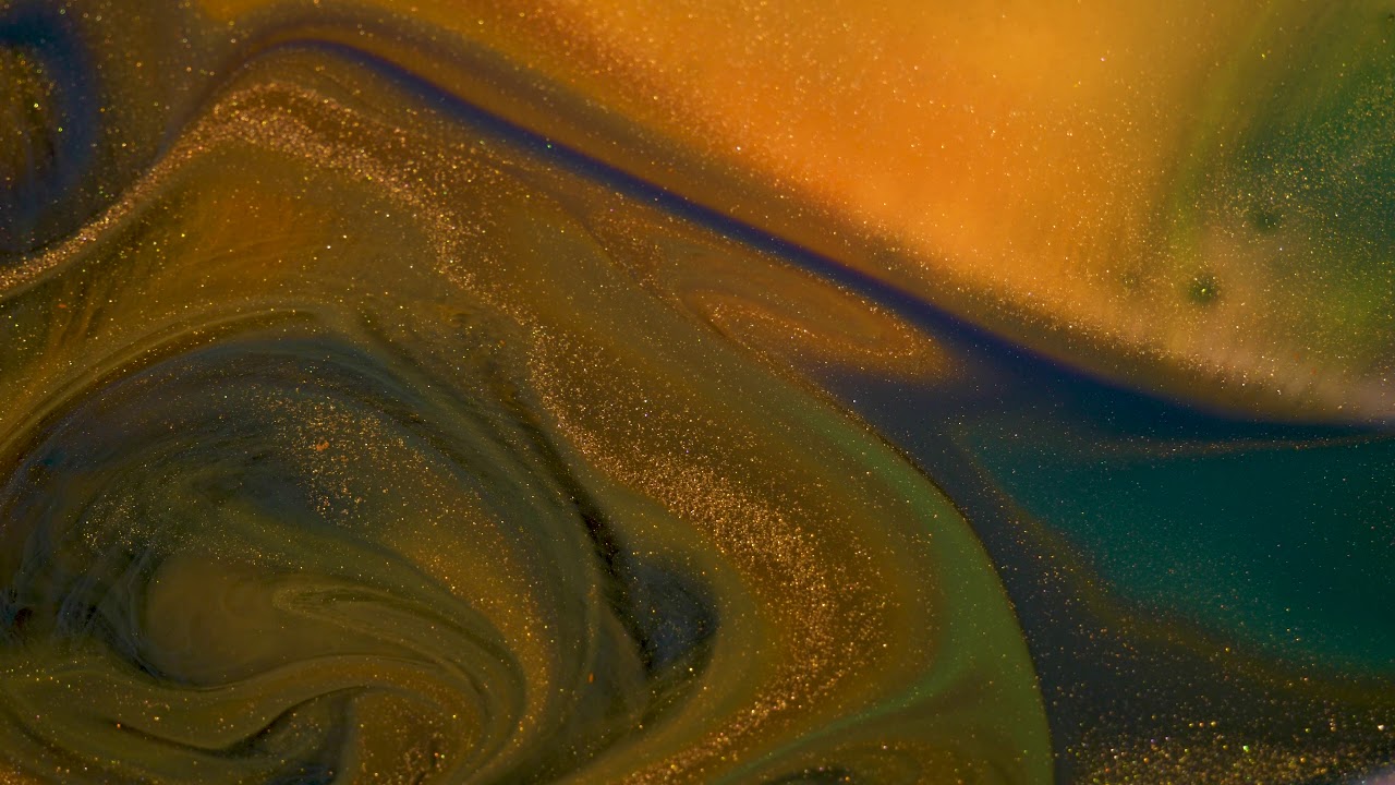 Acrylic Liquid Paint in Motion - Stock Footage Background 10