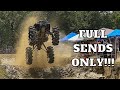 CanAm Outlander on 50’s goes FLYING bounty hole at Boggs and Boulders!